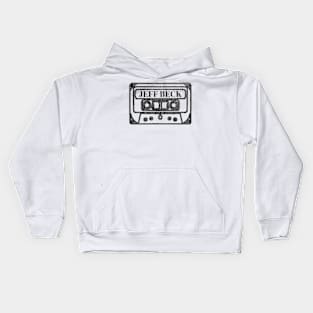 Jeff beck cassette Kids Hoodie